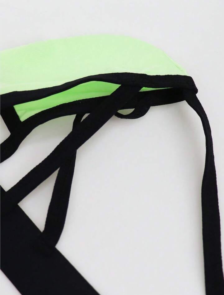 Men's Fashionable Fresh Light Green Breathable Briefs For Men